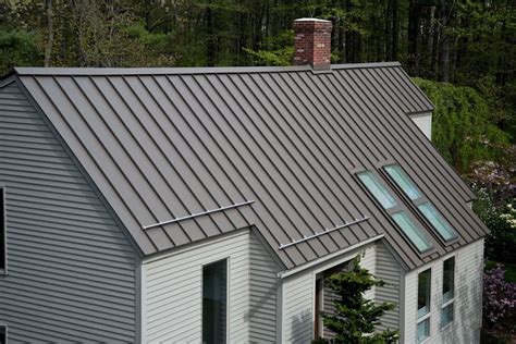 standing seam metal roof on brick house|metal roof for brick house.